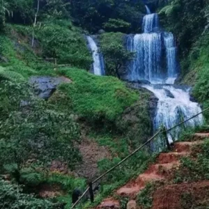 Curug Gorobog, a Stunning Three-Tiered Waterfall in Sumedang